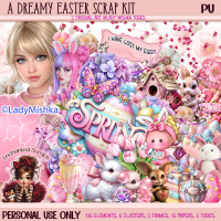 A Dreamy Easter - scrapkit A Dreamy Easter - scrapkit